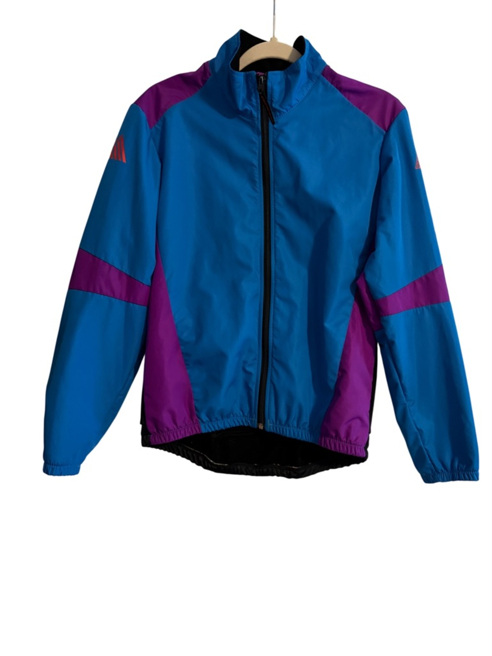 Vintage Cannondale Cycling Bicycle Athletic Jersey Jacket Blue Purple Size Small